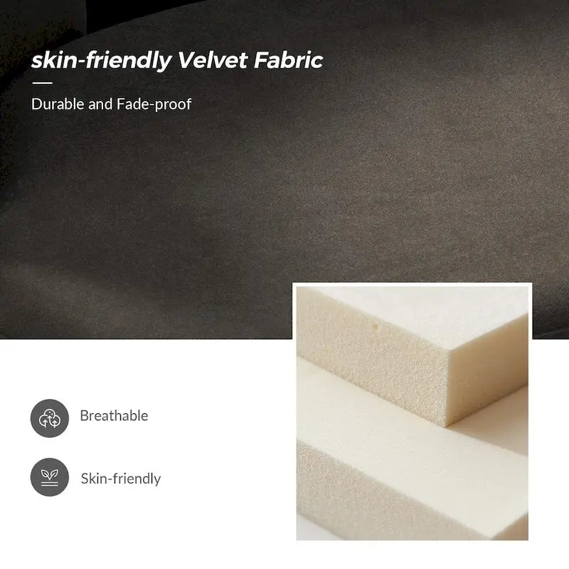 Sedia laterale trapuntata in velluto con gambe in metallo dorato, sedile singolo, 16 colori
