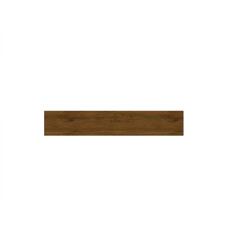 Panca da Pranzo Effetto Legno, Stile Rustico con Base ad H, 2 Posti, Naturale / Nero / Bianco / Blu Notte / Grigio