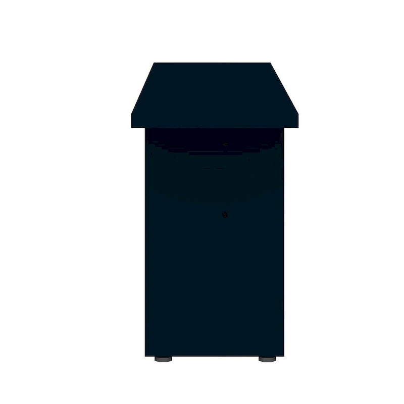 Panca da Pranzo Effetto Legno, Stile Rustico con Base ad H, 2 Posti, Naturale / Nero / Bianco / Blu Notte / Grigio