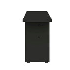 Panca da Pranzo Effetto Legno, Stile Rustico con Base ad H, 2 Posti, Naturale / Nero / Bianco / Blu Notte / Grigio