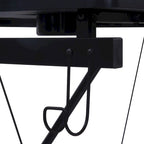 Scrivania da Gaming con Luci LED RGB – Nero / Bianco / Viola / Rosa, Utente Singolo