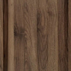 Comodino contemporaneo singolo con ripiano USB e cassetto, Quercia Canyon/Noce Classico