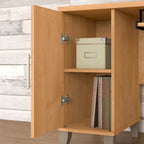 Scrivania a L Maple Cross da 60W con Cassetti e Mobile Contenitore, Utente Singolo