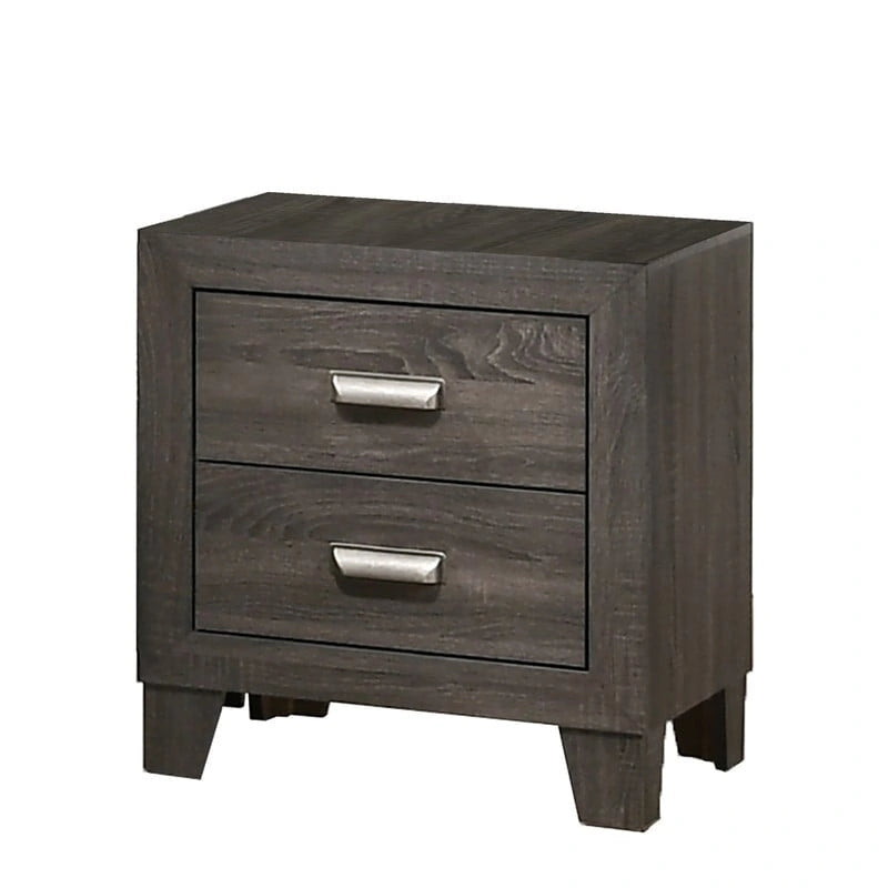 Set Composto da 3 Pezzi per Camera da Letto – Letto, Cassettiera e Comodino, per 1–2 Persone