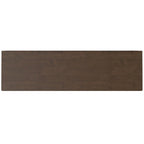 Mobile Credenza a 3 Ante Noce, Stile Mid-Century Moderno