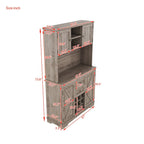 Mobile bar indipendente Off White/Blu/Marrone con portabottiglie
